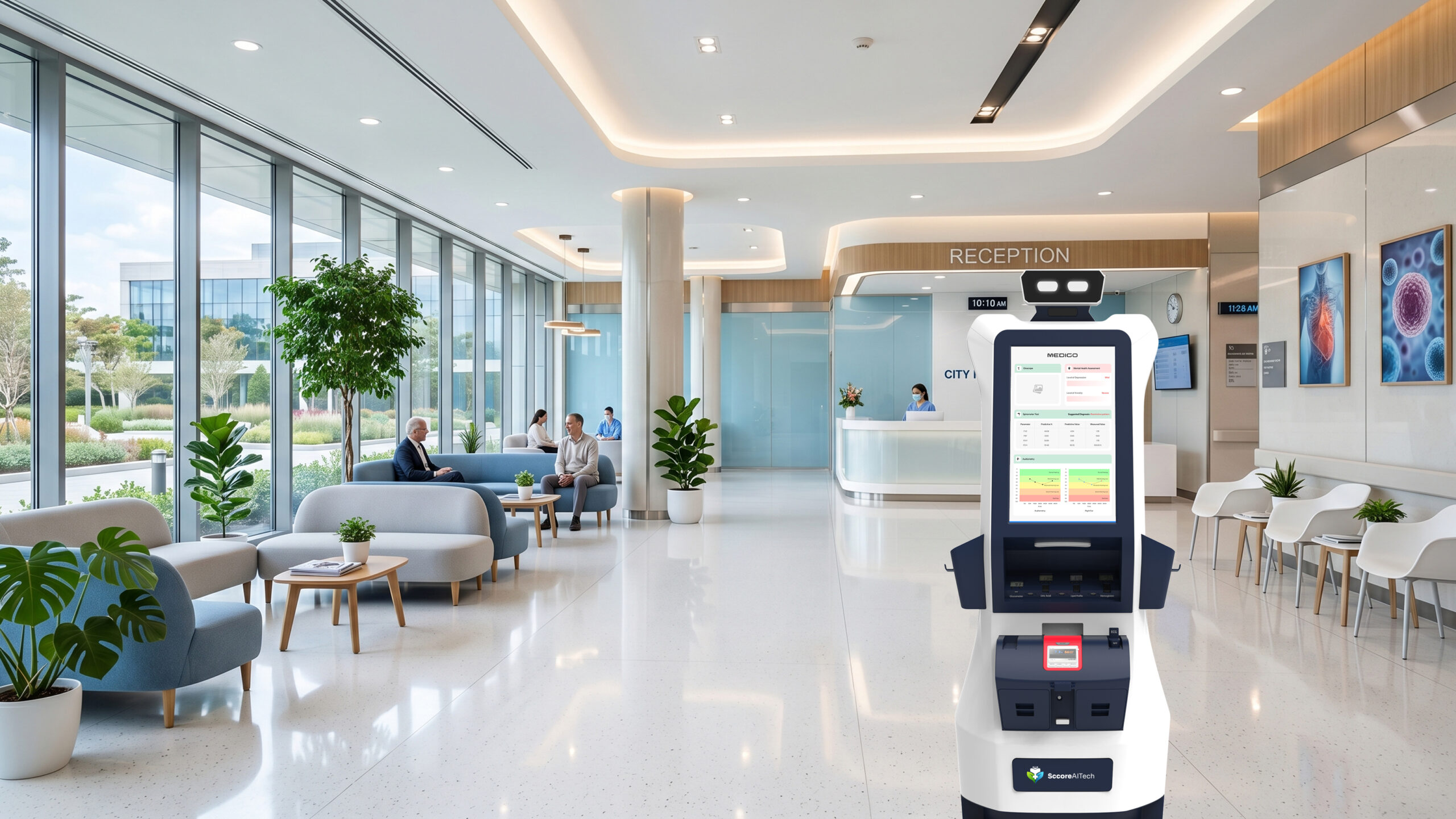 ai-powered health kiosk-medigo